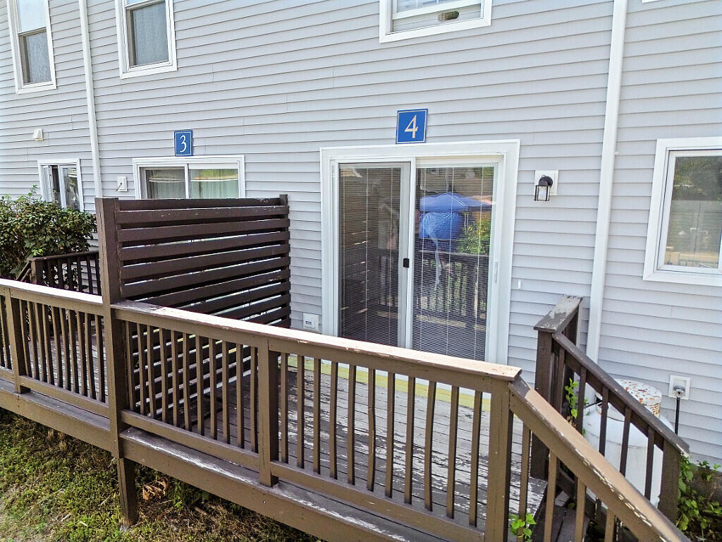 10 Ocean Park Road, Unit 4 Old Orchard Beach, ME 04064 - Photo 29 of 52 Private Deck Unit 4