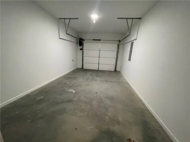 a view of empty room