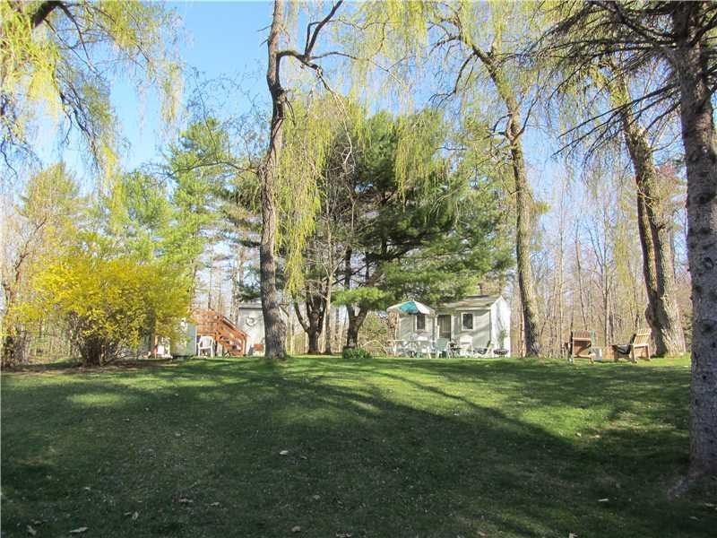 1193 Chadbourne Road Standish, ME 04084 - Photo 4 of 18 Yard/Garden. Patio area and above...