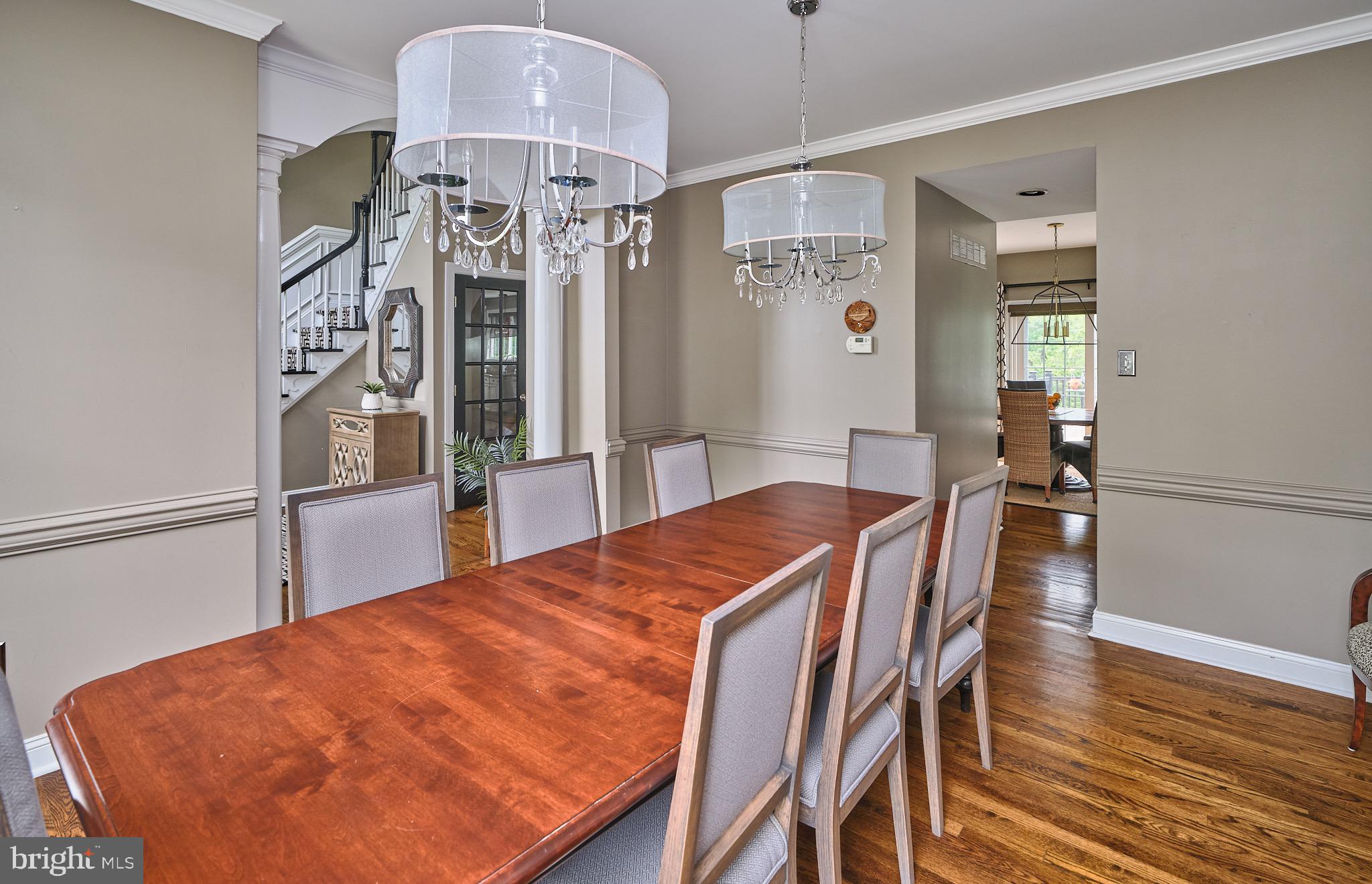 1051 South Kimbles Road Yardley, PA 19067 - Photo 22 of 73 Dining Room Open to Kitchen and Foyer