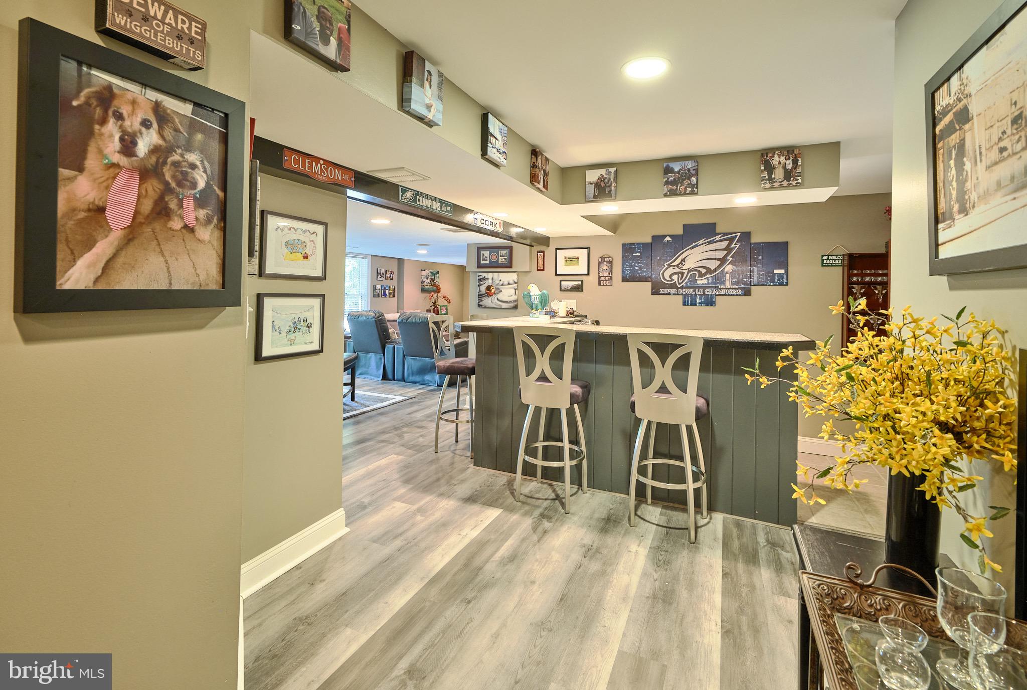 1051 South Kimbles Road Yardley, PA 19067 - Photo 58 of 73 Lower Level Bar