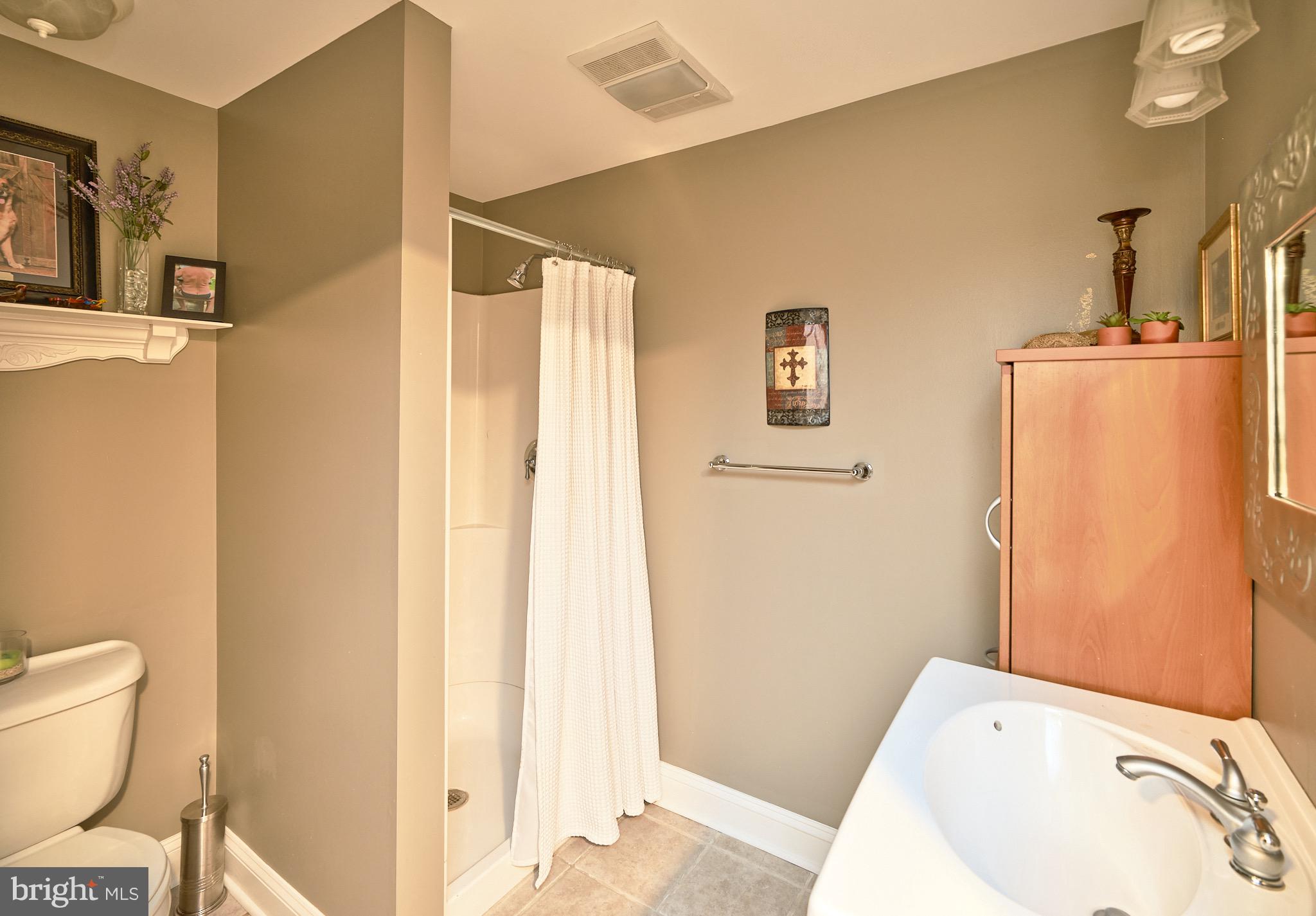 1051 South Kimbles Road Yardley, PA 19067 - Photo 62 of 73 Lower Level Full Bath with walk-in Shower