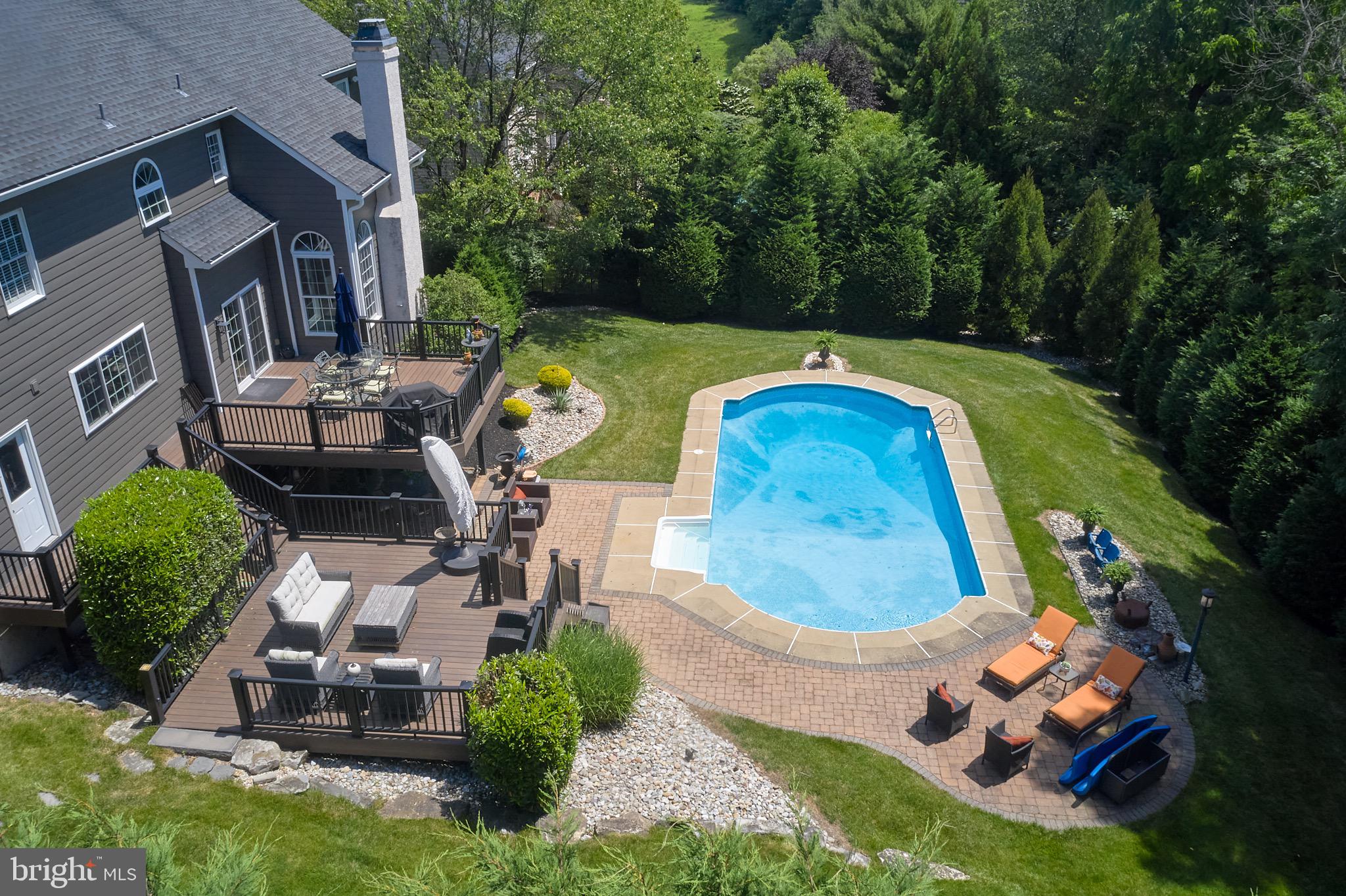 1051 South Kimbles Road Yardley, PA 19067 - Photo 68 of 73 Tiered Deck