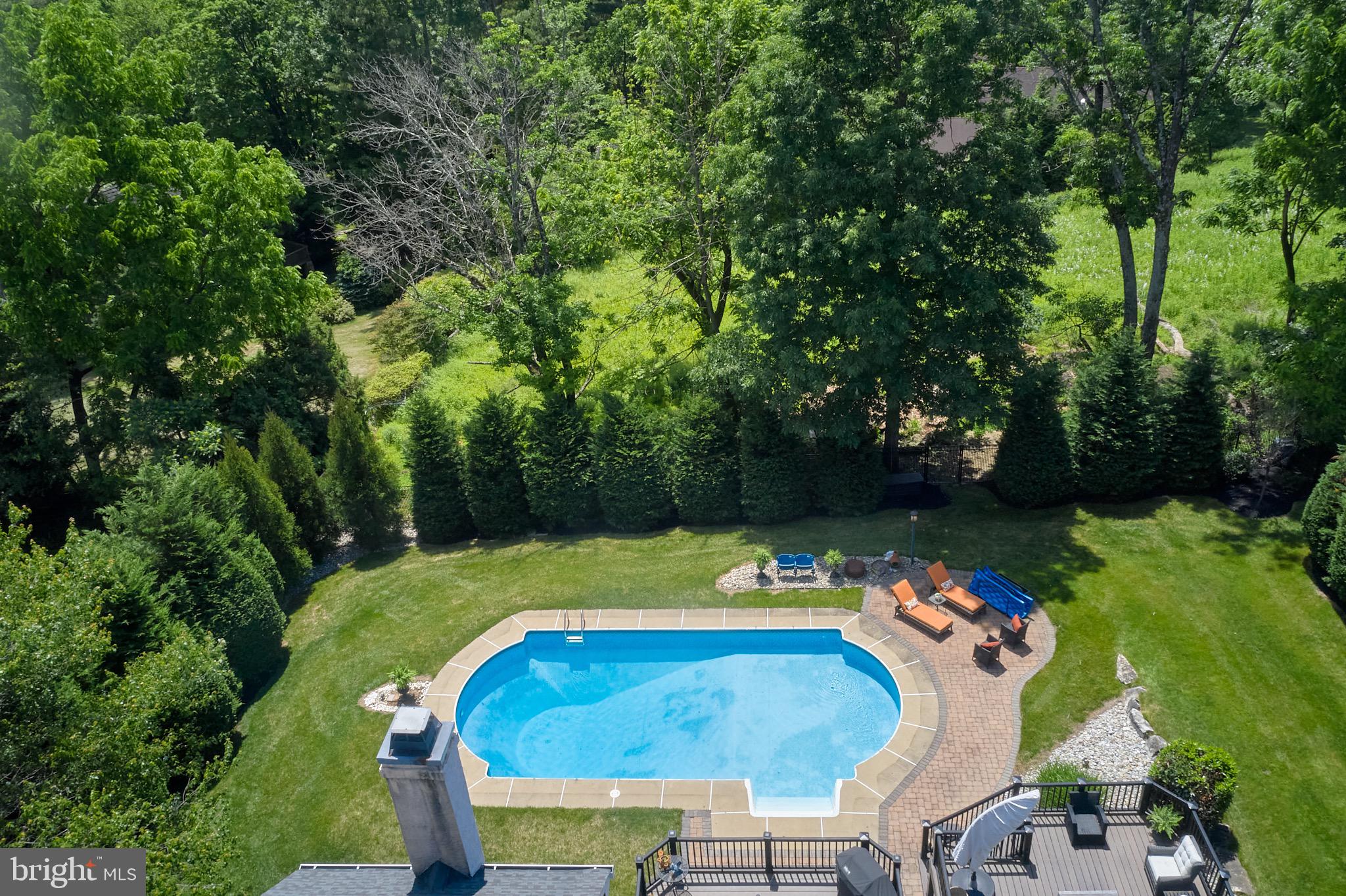 1051 South Kimbles Road Yardley, PA 19067 - Photo 71 of 73 Drone rear View