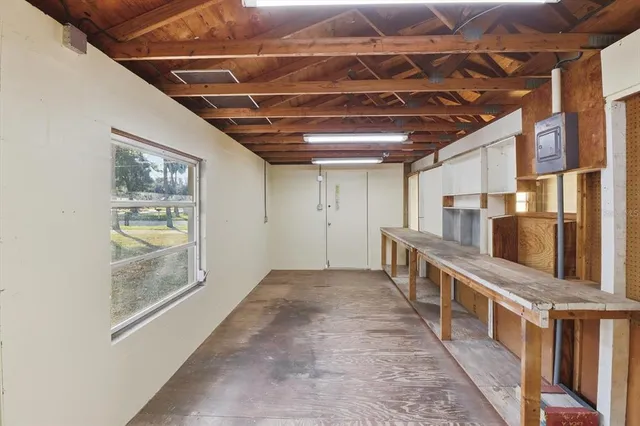 a view of a storage & utility room