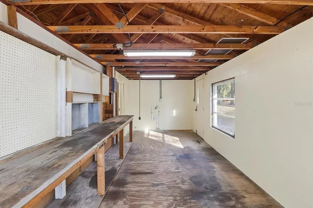 a view of a storage & utility room