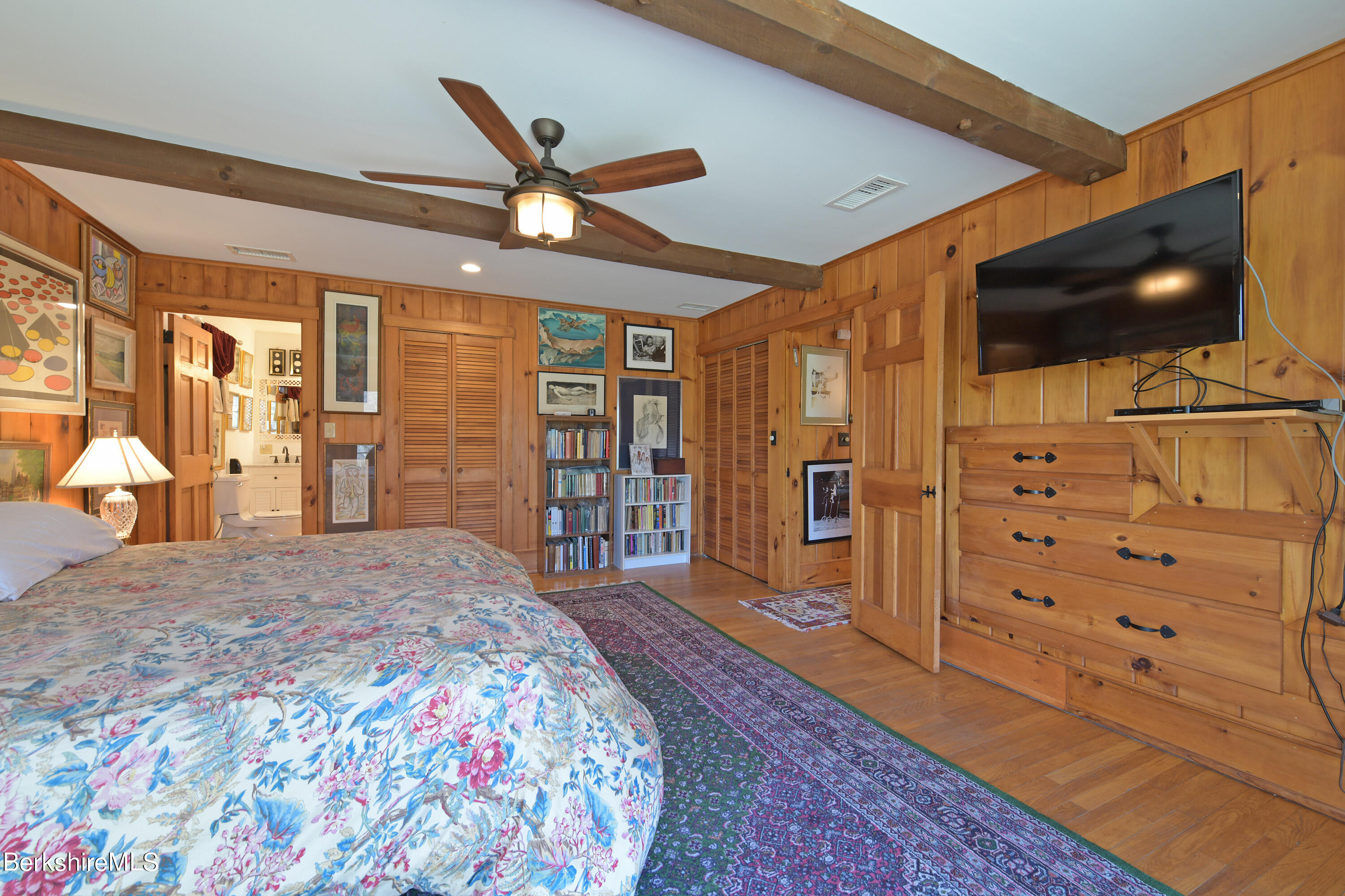 113 Nash Road Cummington, MA 01026 - Photo 30 of 44 30-Lower Level Primary Bedroom