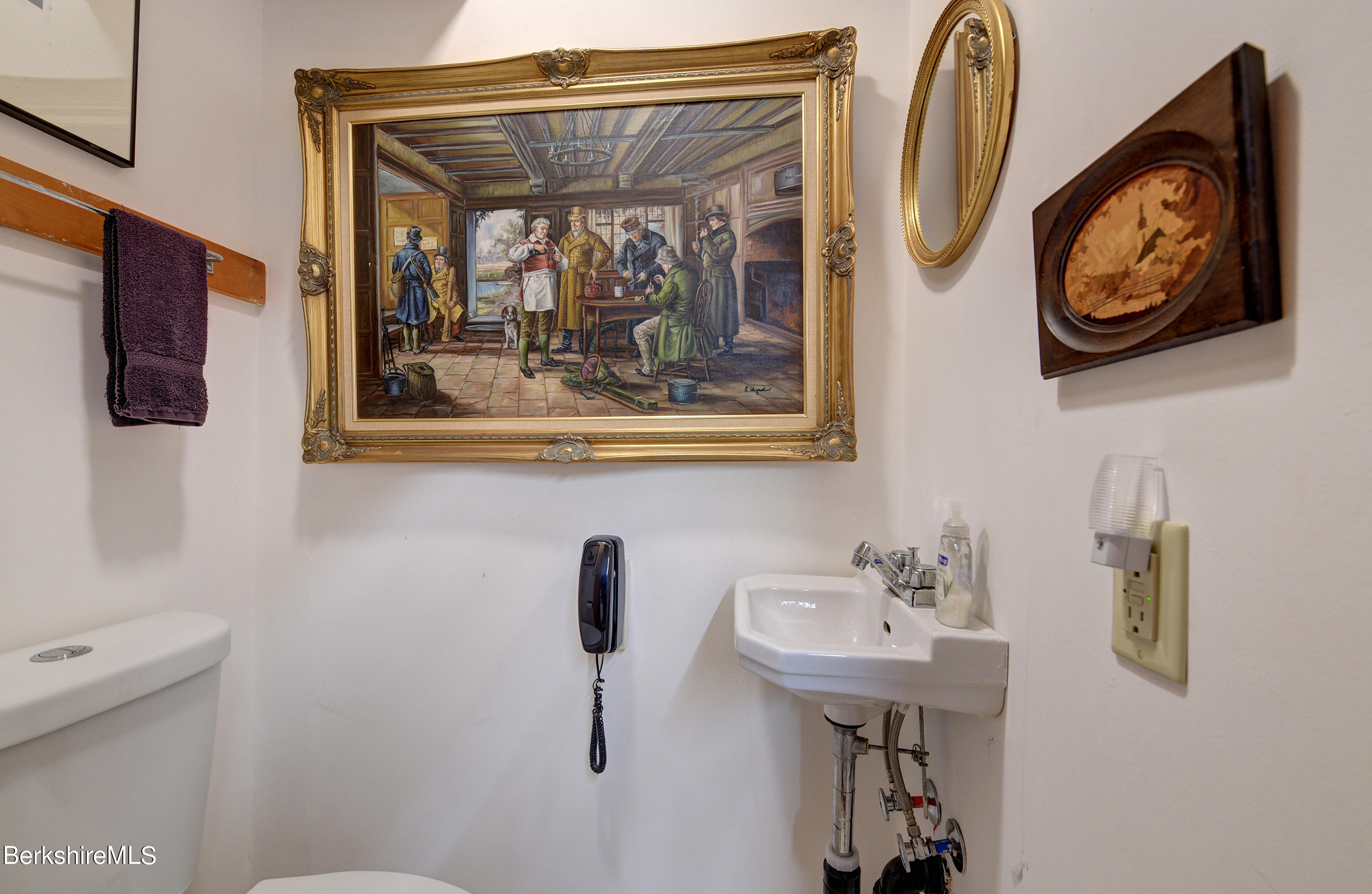 113 Nash Road Cummington, MA 01026 - Photo 32 of 44 32-Lower Level Half Bath