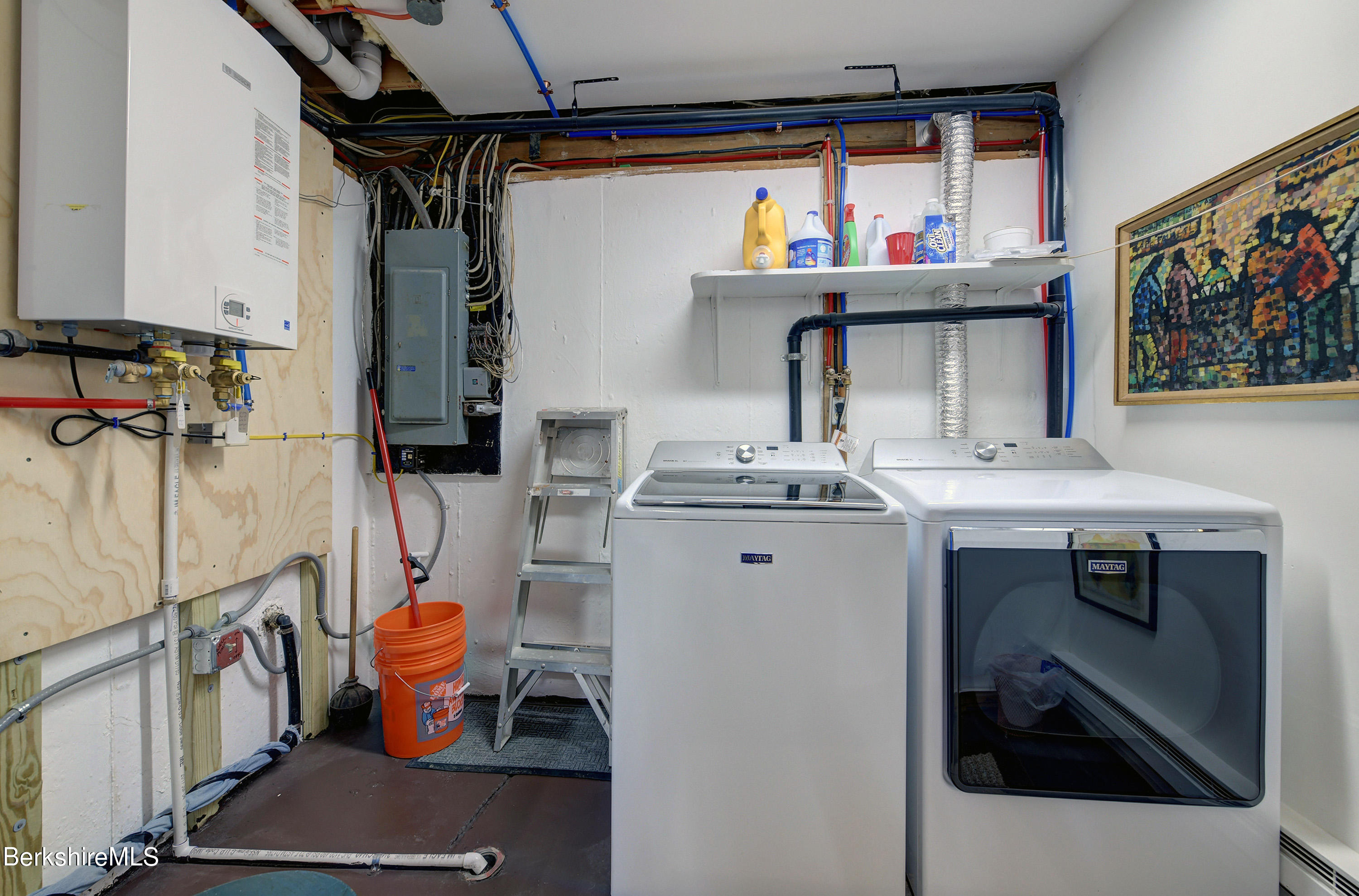 113 Nash Road Cummington, MA 01026 - Photo 33 of 44 33-Lower Level Utility Area