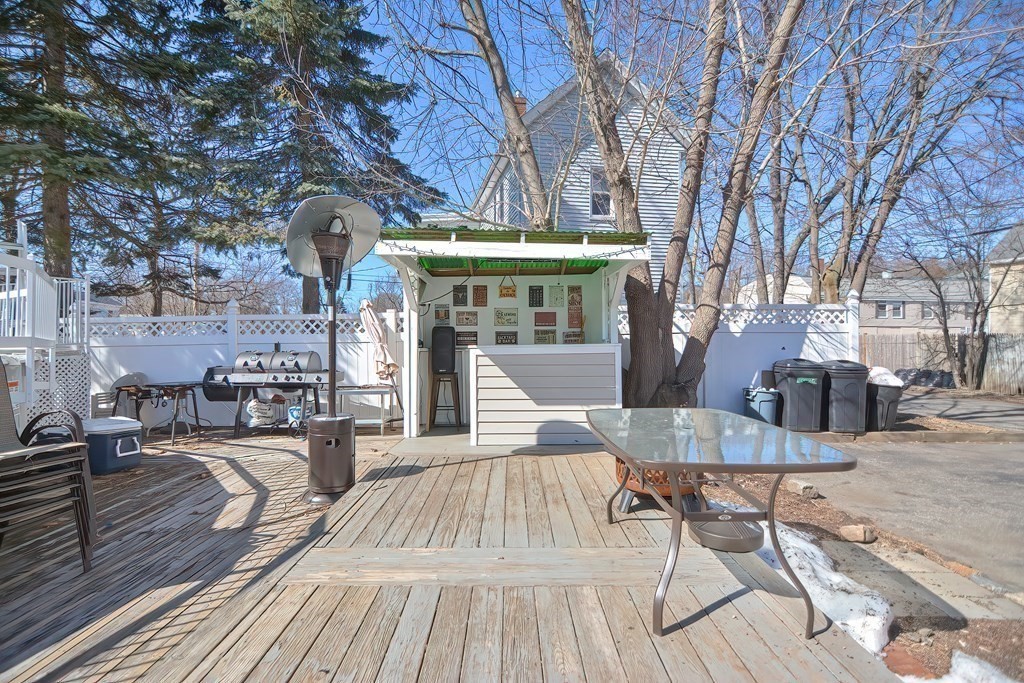 8 Maple Avenue Danvers, MA 01923 - Photo 42 of 42 a view of a chairs and tables on the roof deck