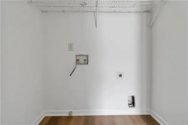 a view of a small space