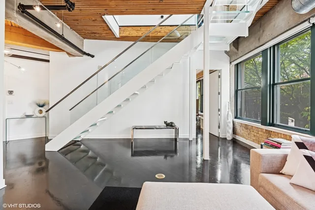 a very nice looking room with a table