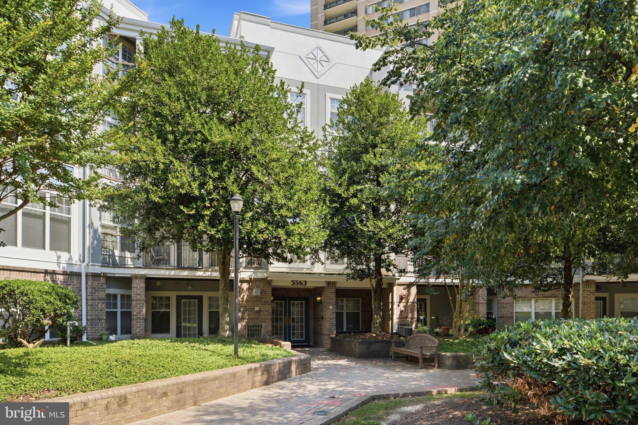 5563 Seminary Road, Unit 107 Falls Church, VA 22041 - Photo 1 of 53 Beautifully Landscaped Courtyard Welcomes You!