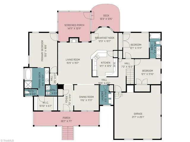$680,000 | 6623 Aspen Forest Lane, Walkertown, NC 27051