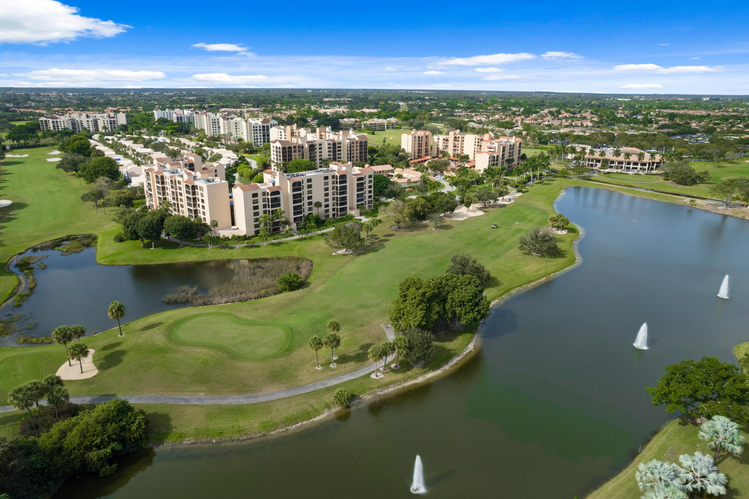 7178 Promenade Drive, Unit 501 Boca Raton, FL 33433 - Photo 27 of 27 AerialGolfLong2