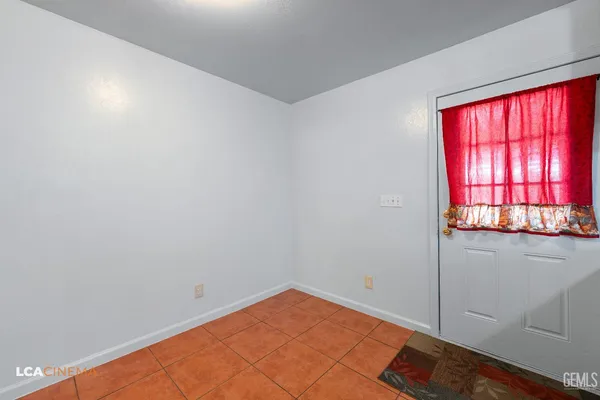 a view of a room with window
