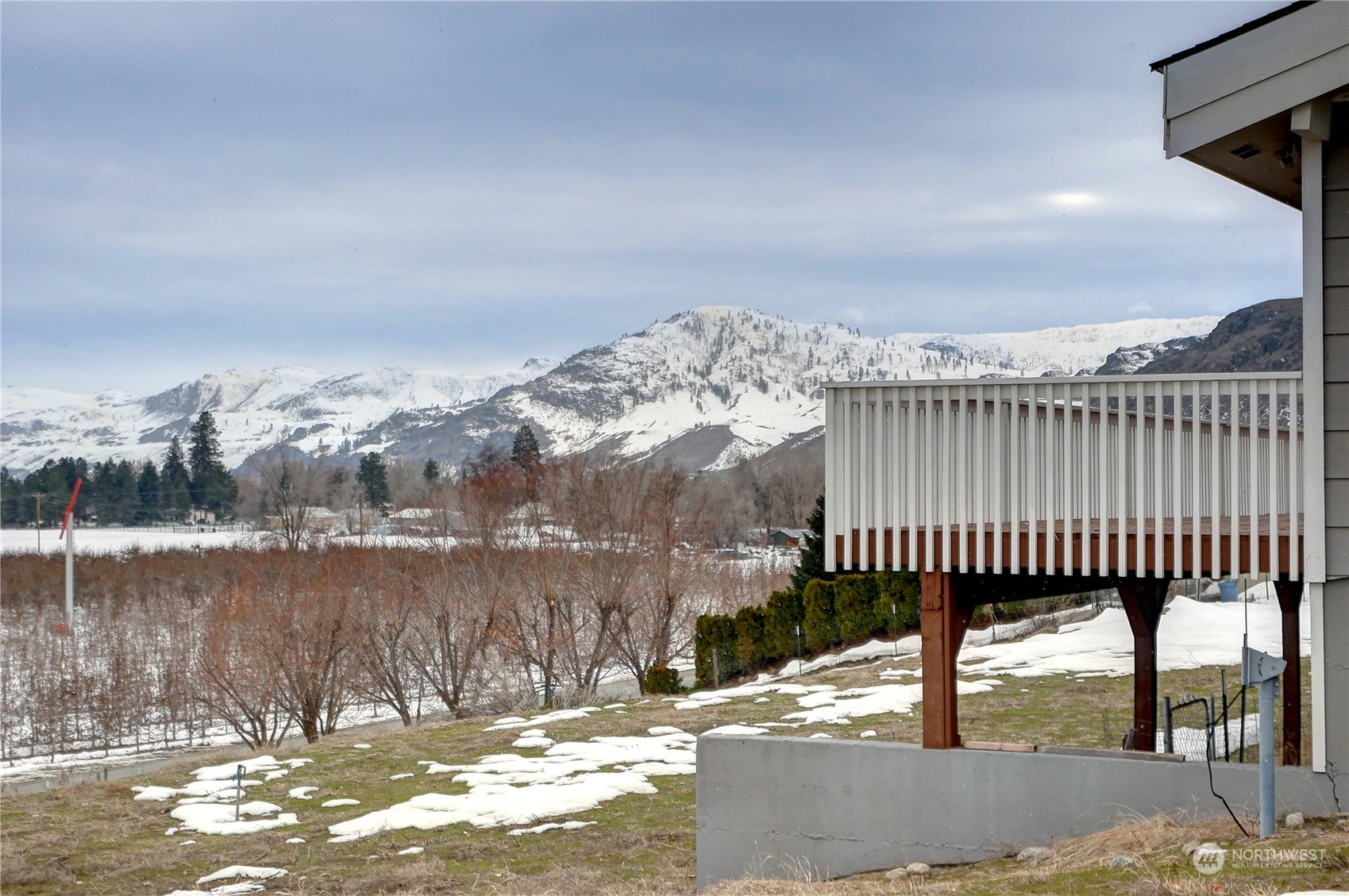 10 Sunrise Heights Road Malott, WA 98840 - Photo 11 of 40 a view of a roof deck with lake view and mountain view
