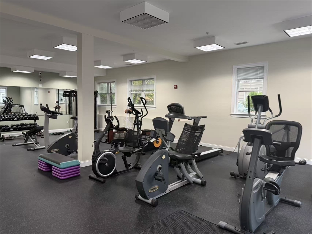 16 Taylor Drive, Unit 1010 Reading, MA 01867 - Photo 22 of 24 a view of a room with gym equipment