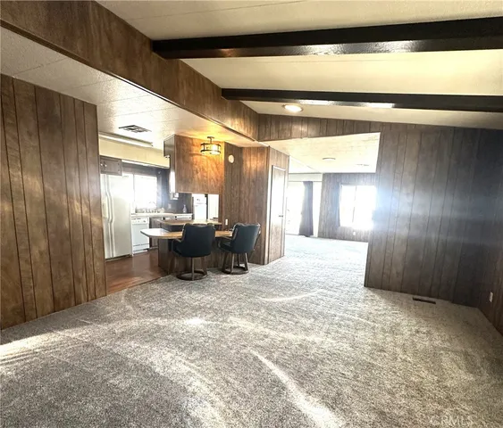 a room with furniture and a window