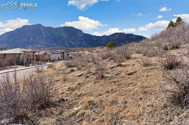 an aerial view of residential house and beach