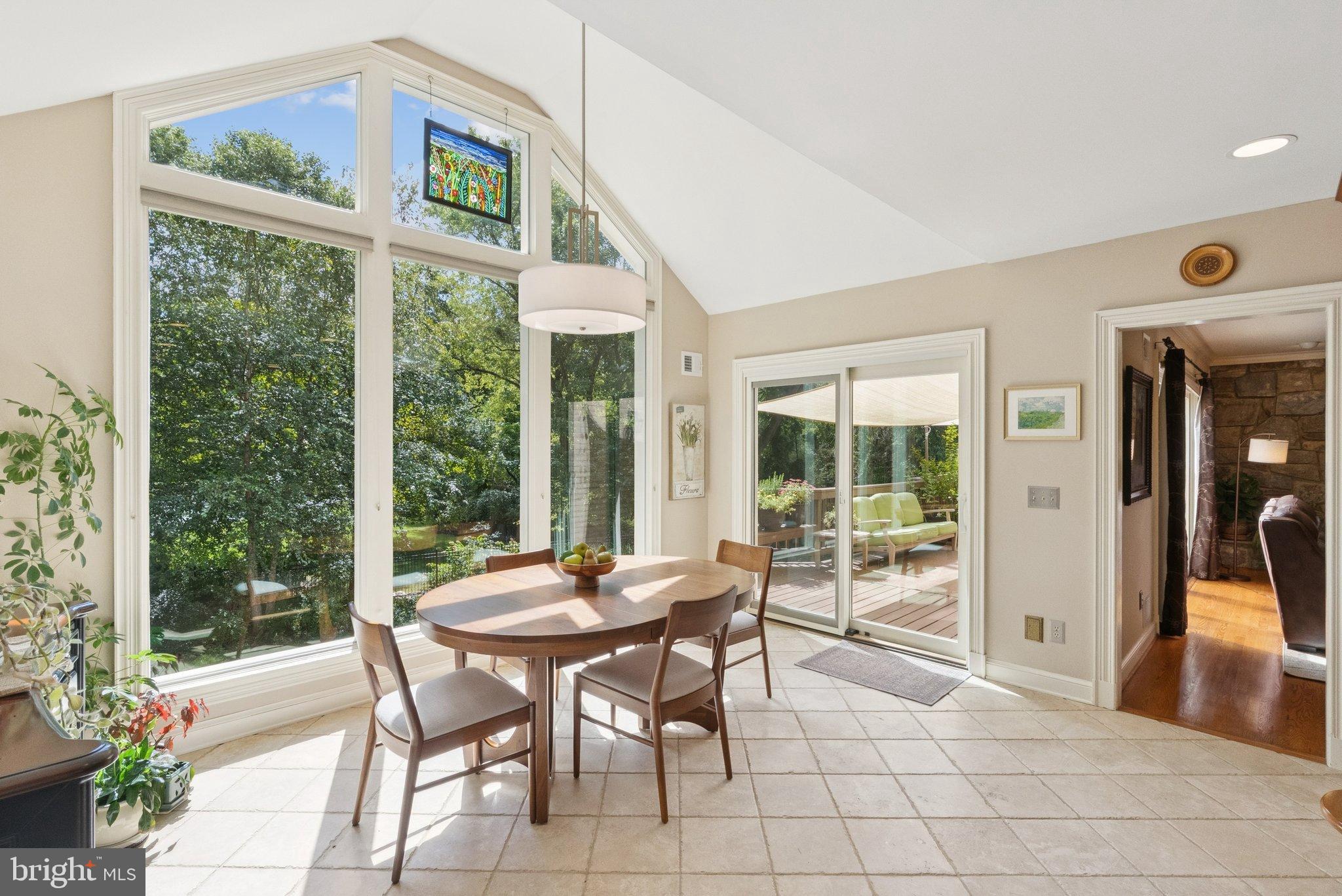 9817 Conestoga Way Potomac, MD 20854 - Photo 10 of 35 a view of a dining room with furniture window and outside view