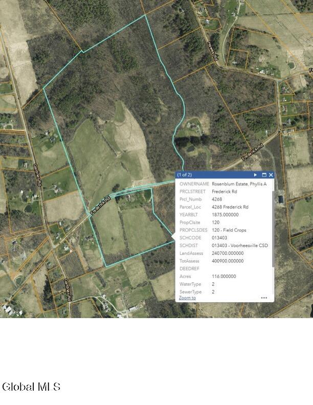 4268 Frederick Road Guilderland, NY 12009 - Photo 4 of 94 Plot from the town