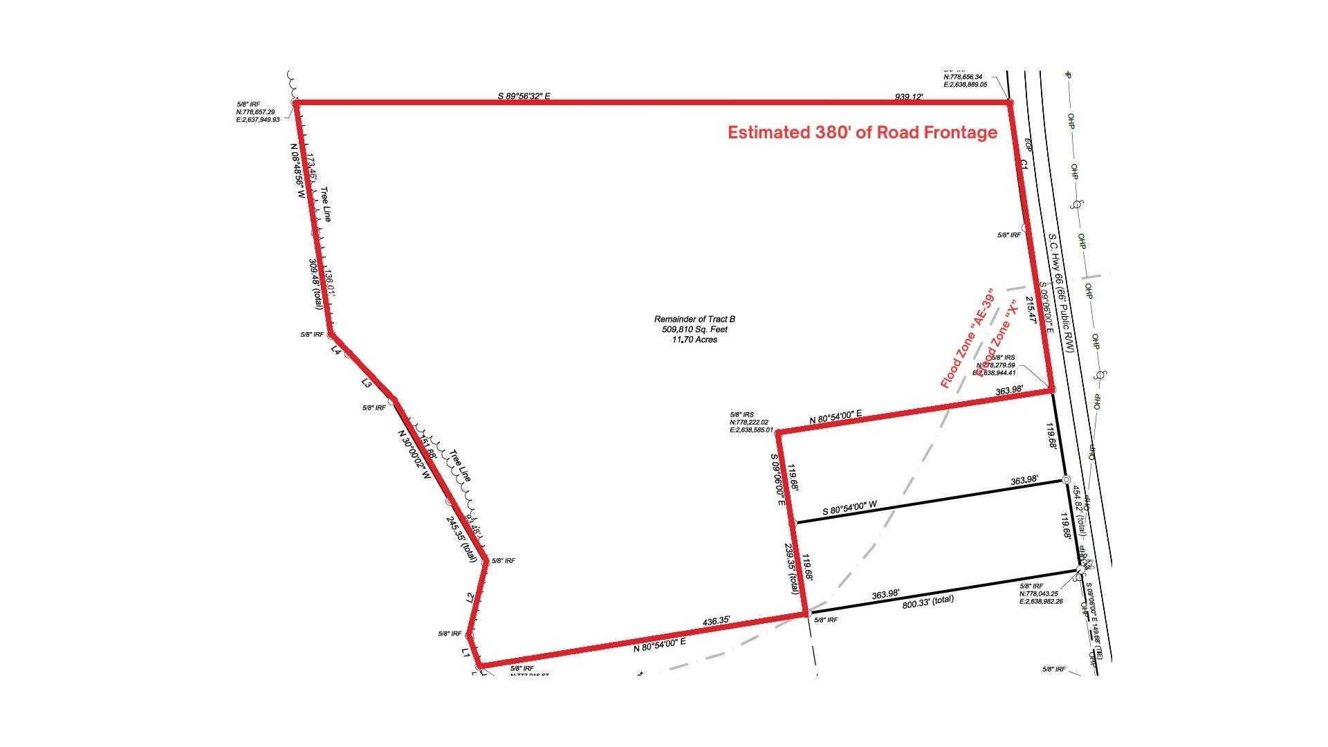66 Loris Sc 29569 Loris, SC 29569 - Photo 1 of 2 Map showing property parcels