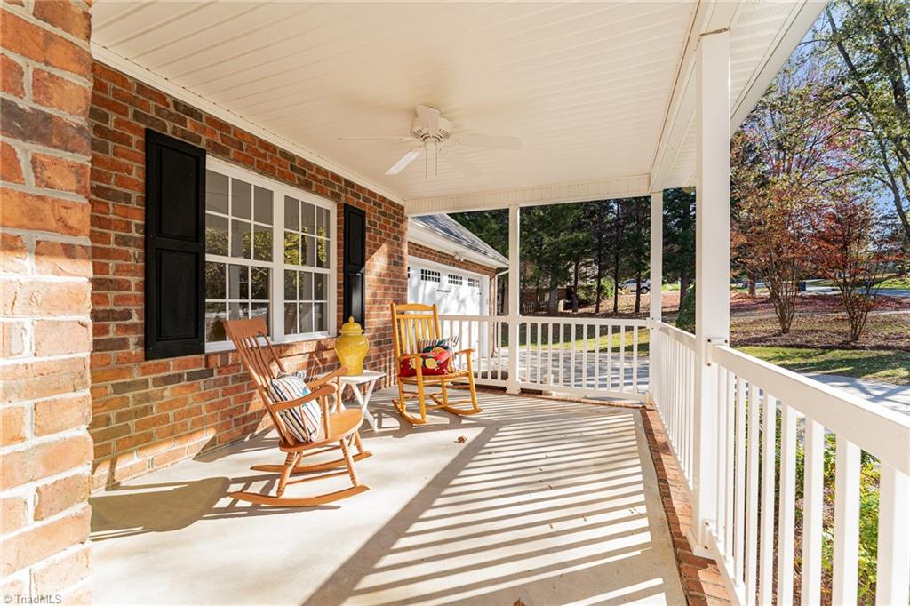 184 High Meadows Road Advance, NC 27006 - Photo 2 of 27 Rocking Chair Front Porch