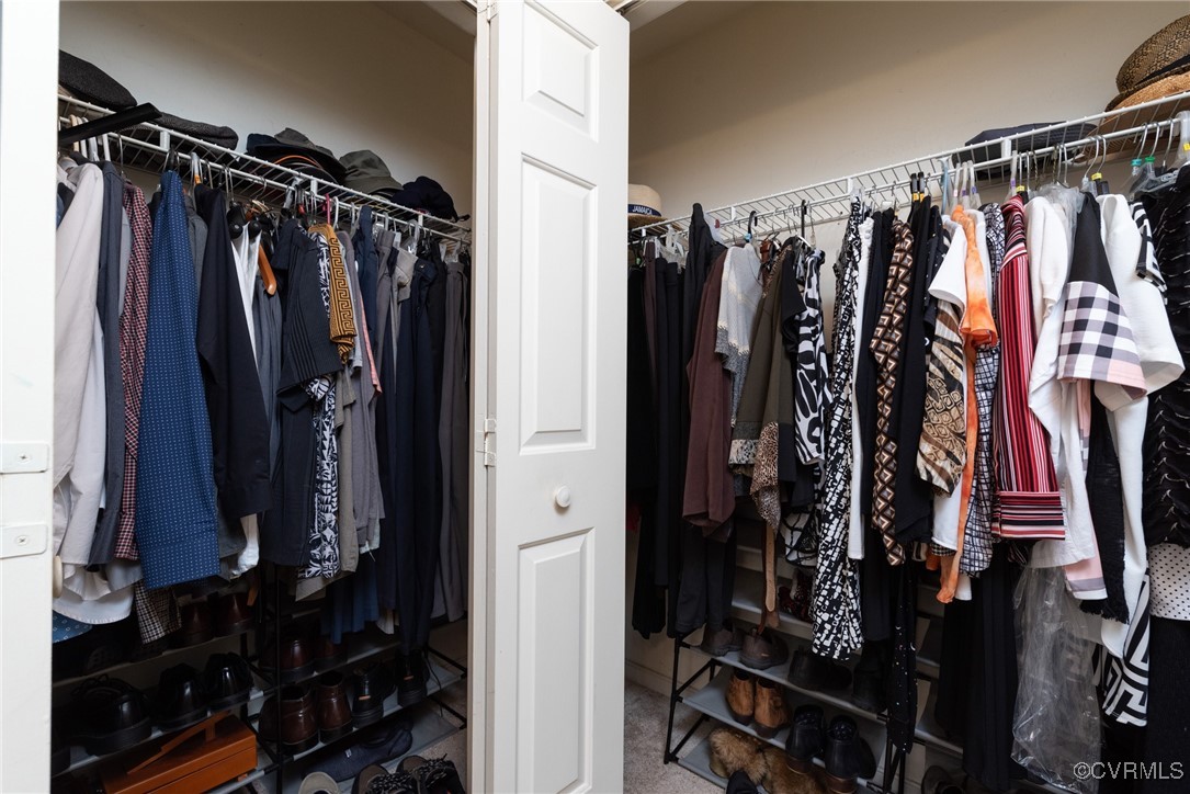 5604 Monguy Road Charles City, VA 23030 - Photo 37 of 49 Walk in primary closet featuring carpet flooring