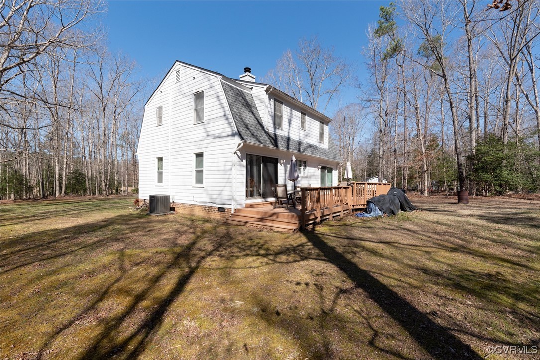 5604 Monguy Road Charles City, VA 23030 - Photo 5 of 49 View of home's exterior with central air condition