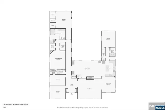 $1,300,000 | 724 Tall Oaks Court, Franklin Lakes, NJ 07417
