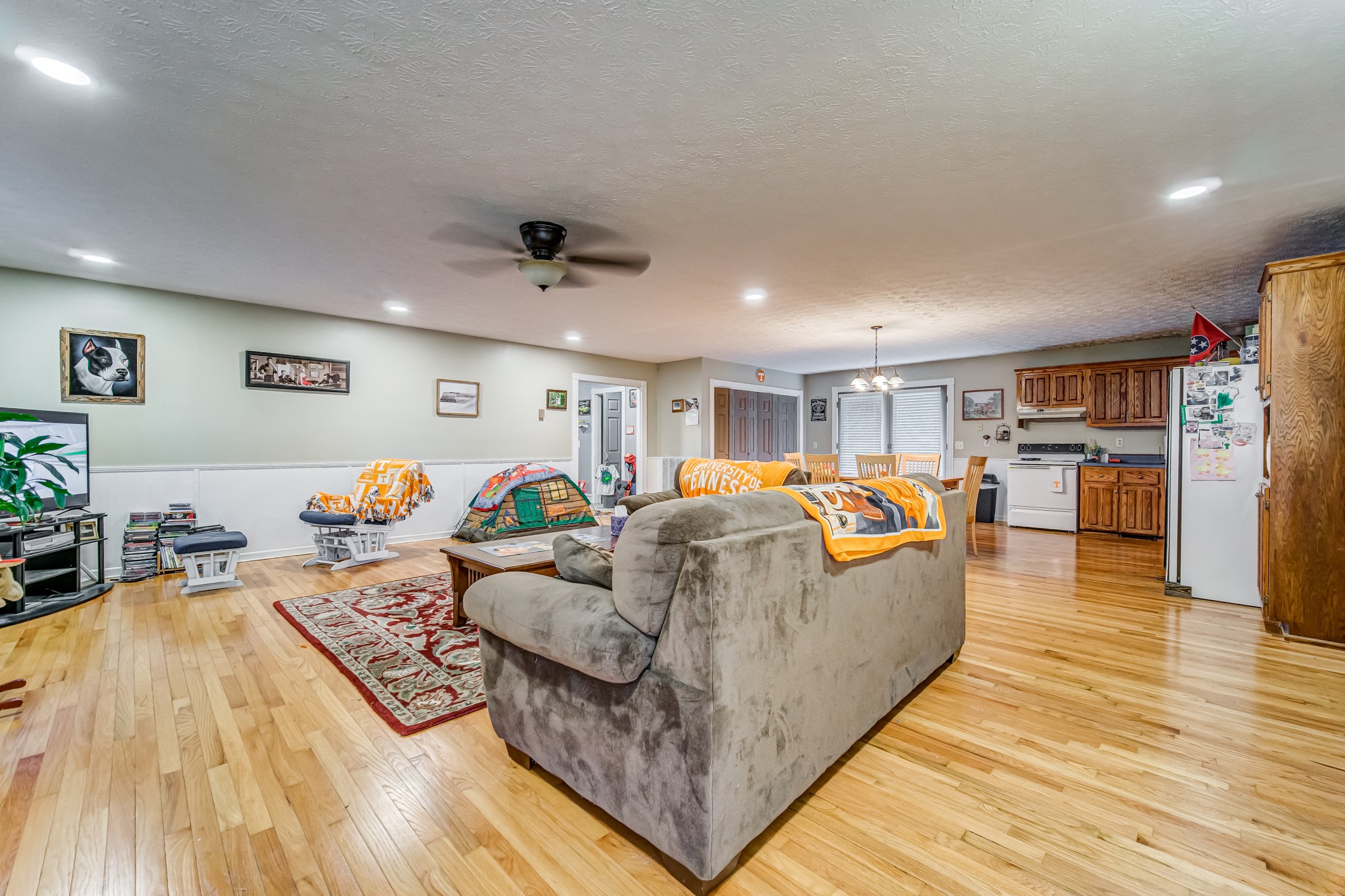 3545 Kelton Jackson Road Springfield, TN 37172 - Photo 11 of 47 a living room with furniture and a wooden floor