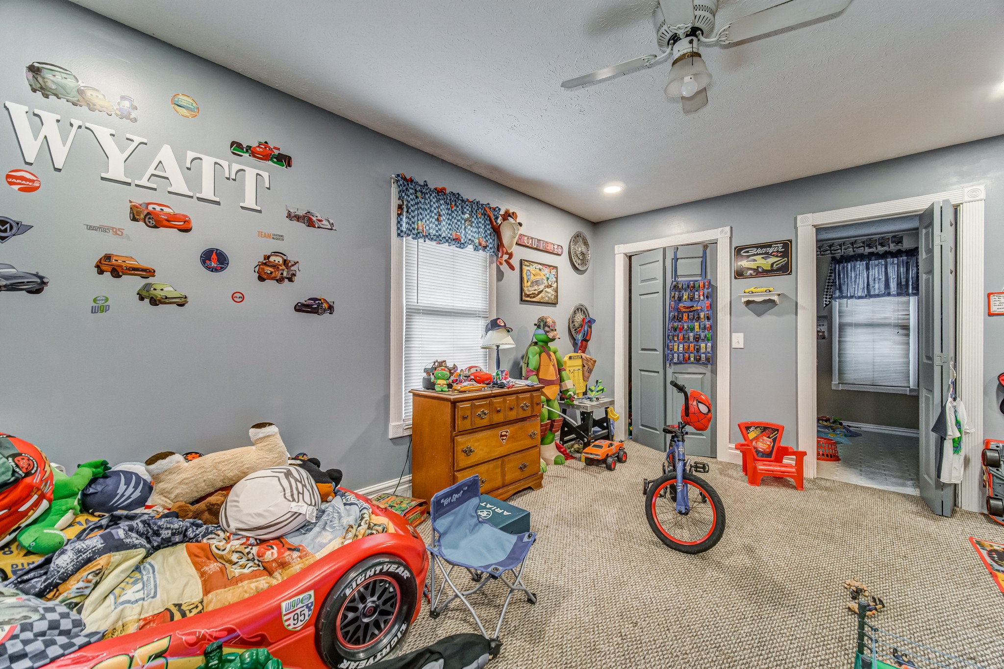 3545 Kelton Jackson Road Springfield, TN 37172 - Photo 33 of 47 a bedroom with furniture and a fan