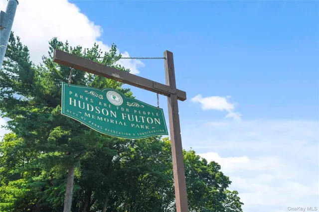 a sign that is on a pole