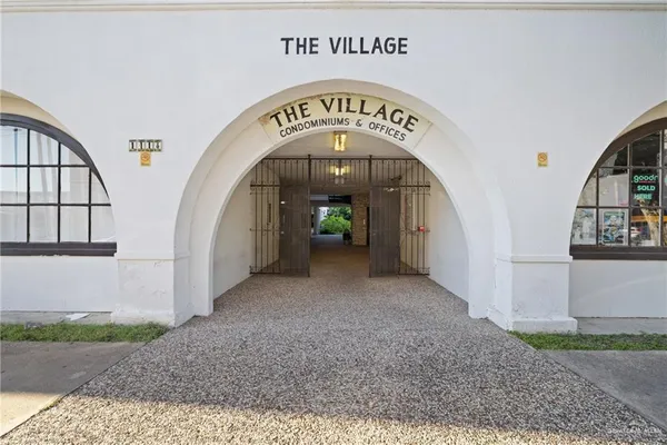 a view of entrance