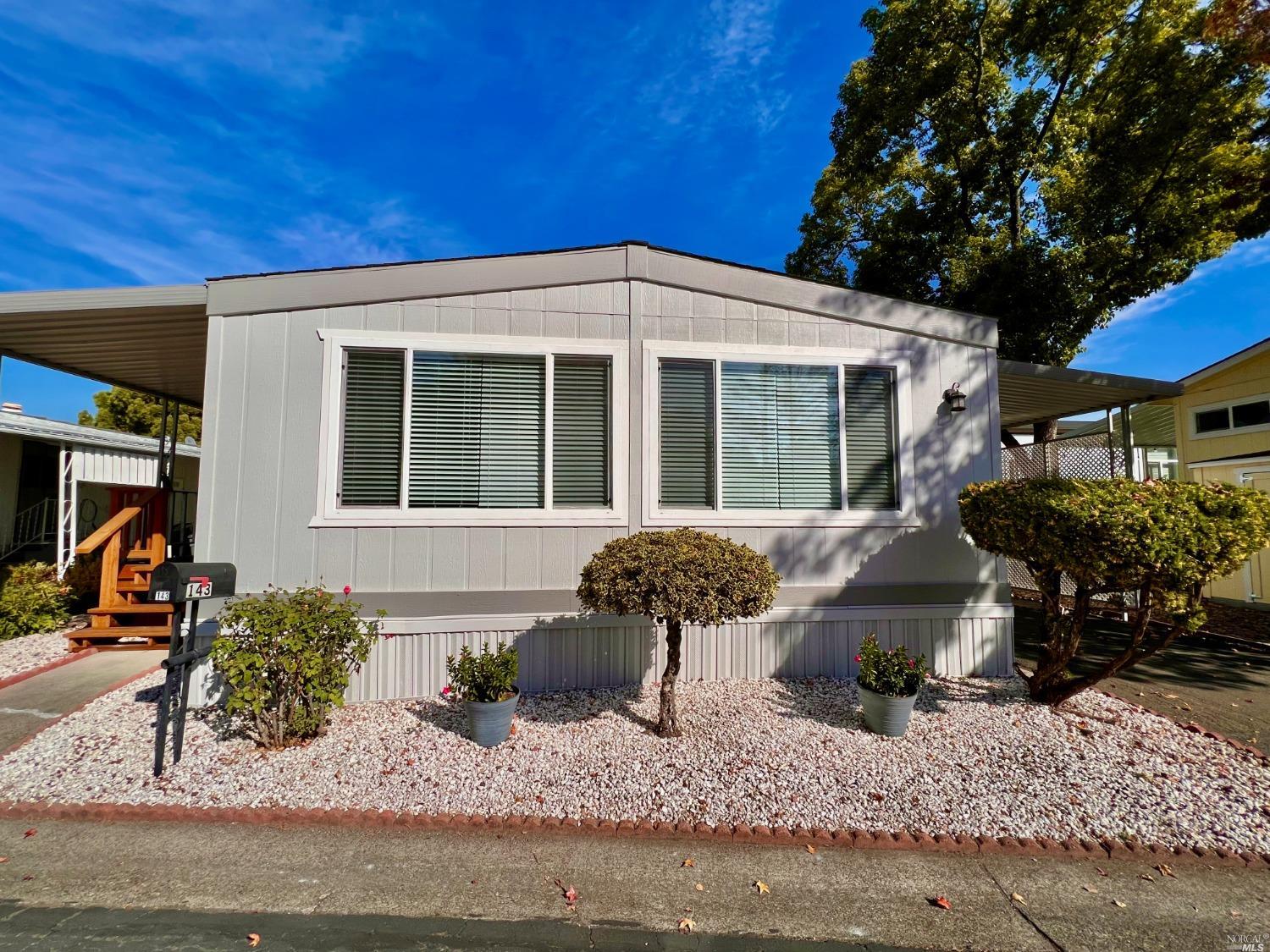 143 Larkspur Drive Santa Rosa, CA 95409 - Photo 1 of 1 a front view of a house with porch
