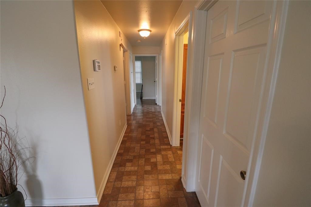 1513 Cage Street, Unit A Houston, TX 77020 - Photo 8 of 16 Hallway, leading to the bedrooms