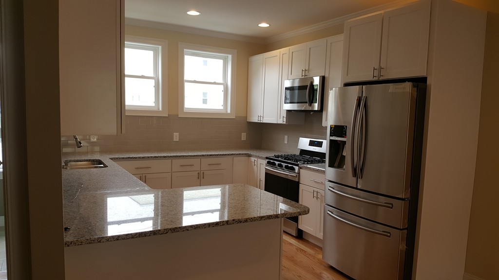 25 Robey Street, Unit 25 Boston, MA 02119 - Photo 2 of 13 a kitchen with a refrigerator and a sink