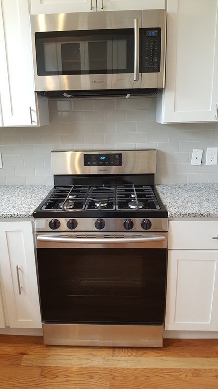 25 Robey Street, Unit 25 Boston, MA 02119 - Photo 4 of 13 a stove top oven sitting inside of a kitchen