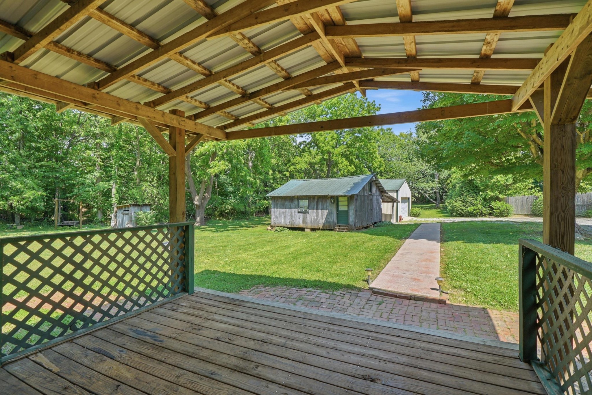 6471 Highway 161 Springfield, TN 37172 - Photo 42 of 57 a view of a porch with wooden floor