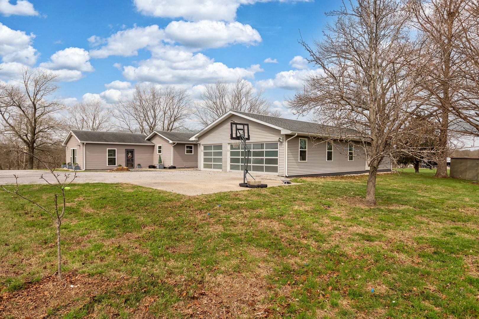 2930 Campground Road Anna, IL 62906 - Photo 12 of 81 a front view of a house with a yard