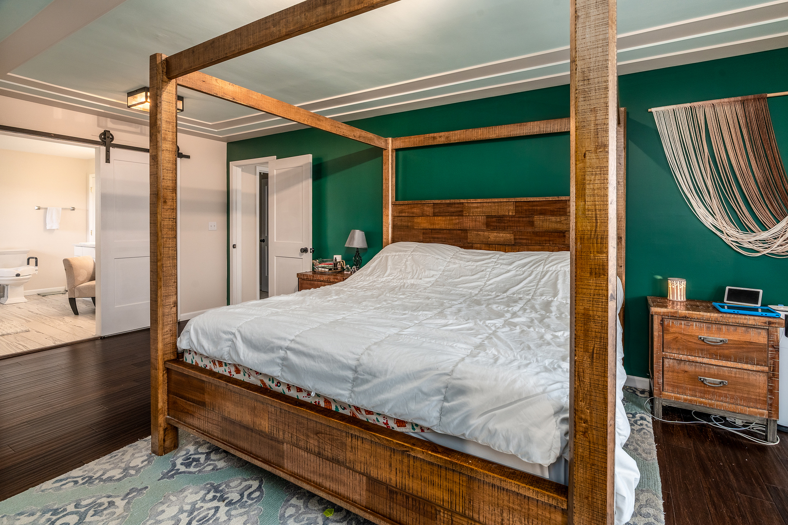 2930 Campground Road Anna, IL 62906 - Photo 50 of 81 a bedroom with a bed and a dresser next to a window