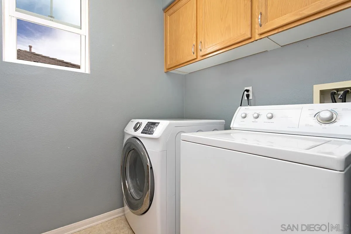 12253 Pepper Tree Lane Poway, CA 92064 - Photo 33 of 39 a utility room with dryer and washer