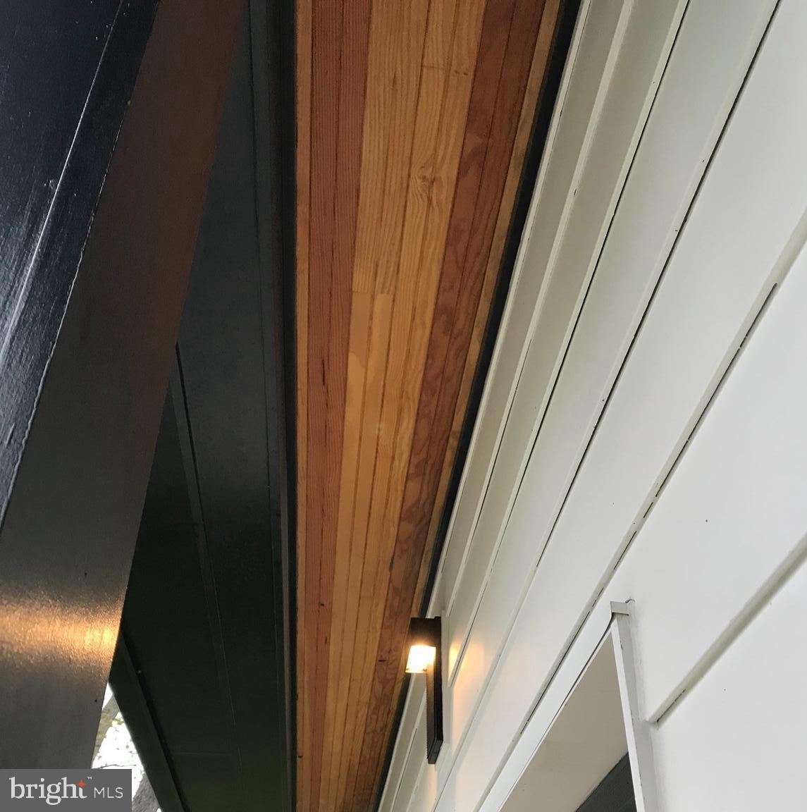 114 Tapawingo Road Southwest Vienna, VA 22180 - Photo 7 of 67 Real wood front porch ceiling