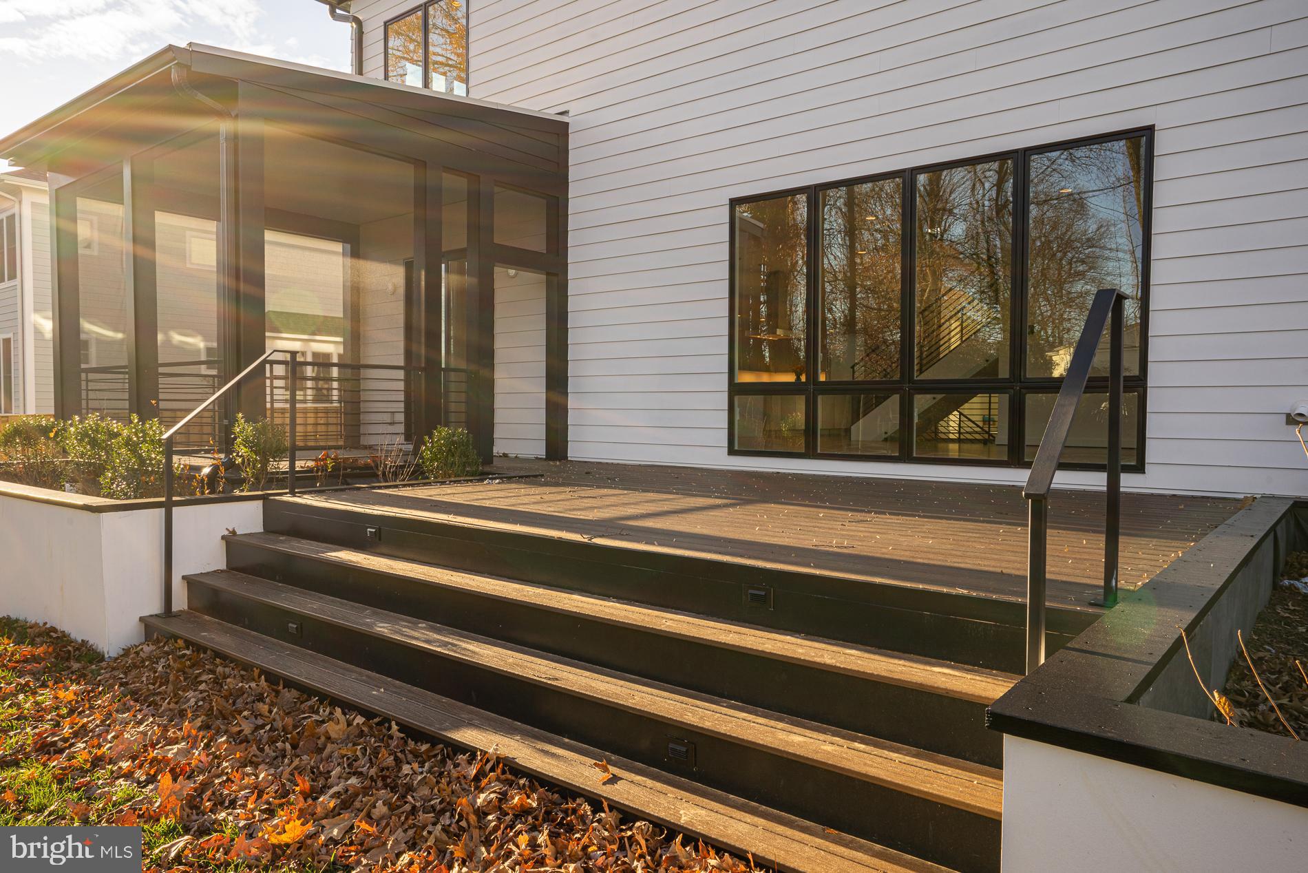 114 Tapawingo Road Southwest Vienna, VA 22180 - Photo 61 of 67 Planters, steps have lights, steel handrail.
