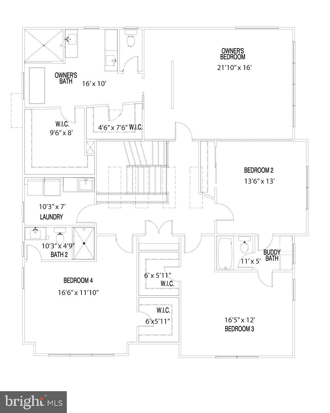 114 Tapawingo Road Southwest Vienna, VA 22180 - Photo 66 of 67 Second Level Floorplan
