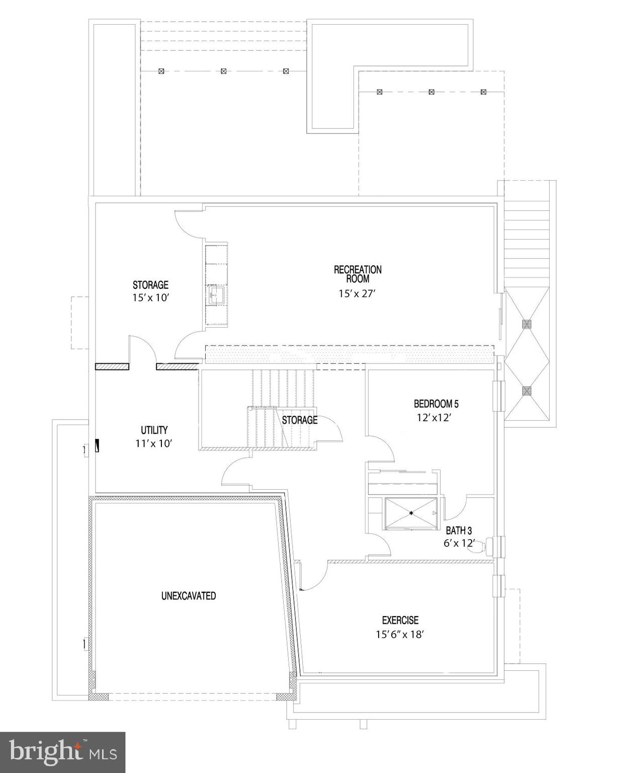 114 Tapawingo Road Southwest Vienna, VA 22180 - Photo 67 of 67 Basement Floorplan