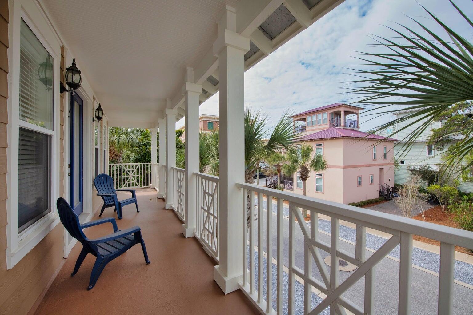 18 Beach Bike Way Inlet Beach, FL 32461 - Photo 53 of 80 a view of a building with a bench in balcony