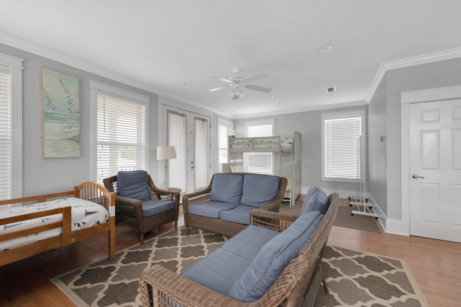 18 Beach Bike Way Inlet Beach, FL 32461 - Photo 56 of 80 a living room with furniture and a large window