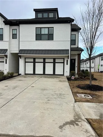 a house that has a window in front of it